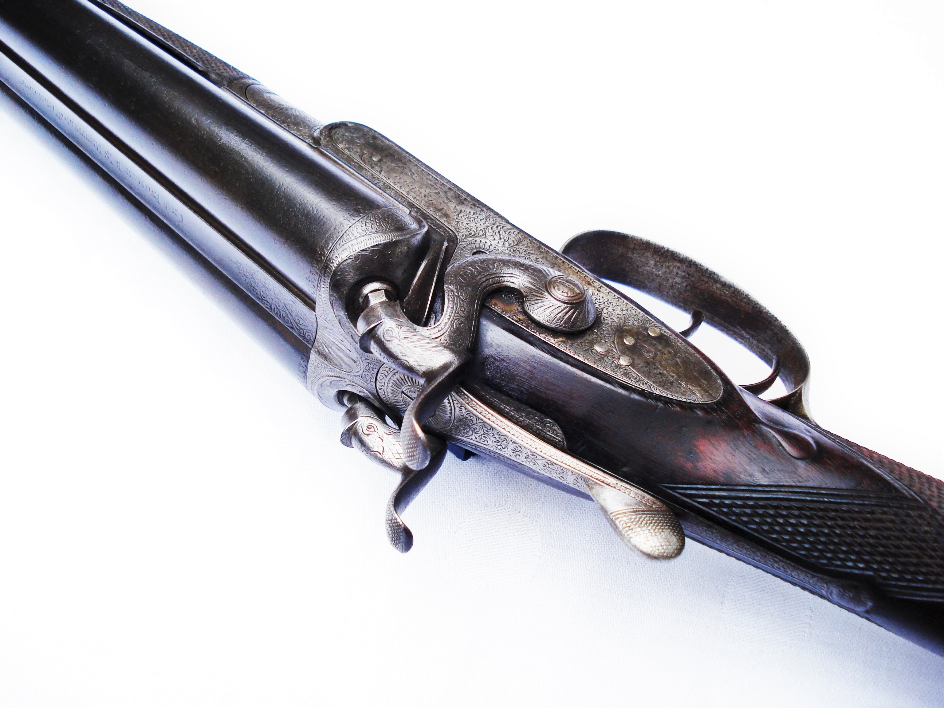 Old West Double Barrel Shotgun