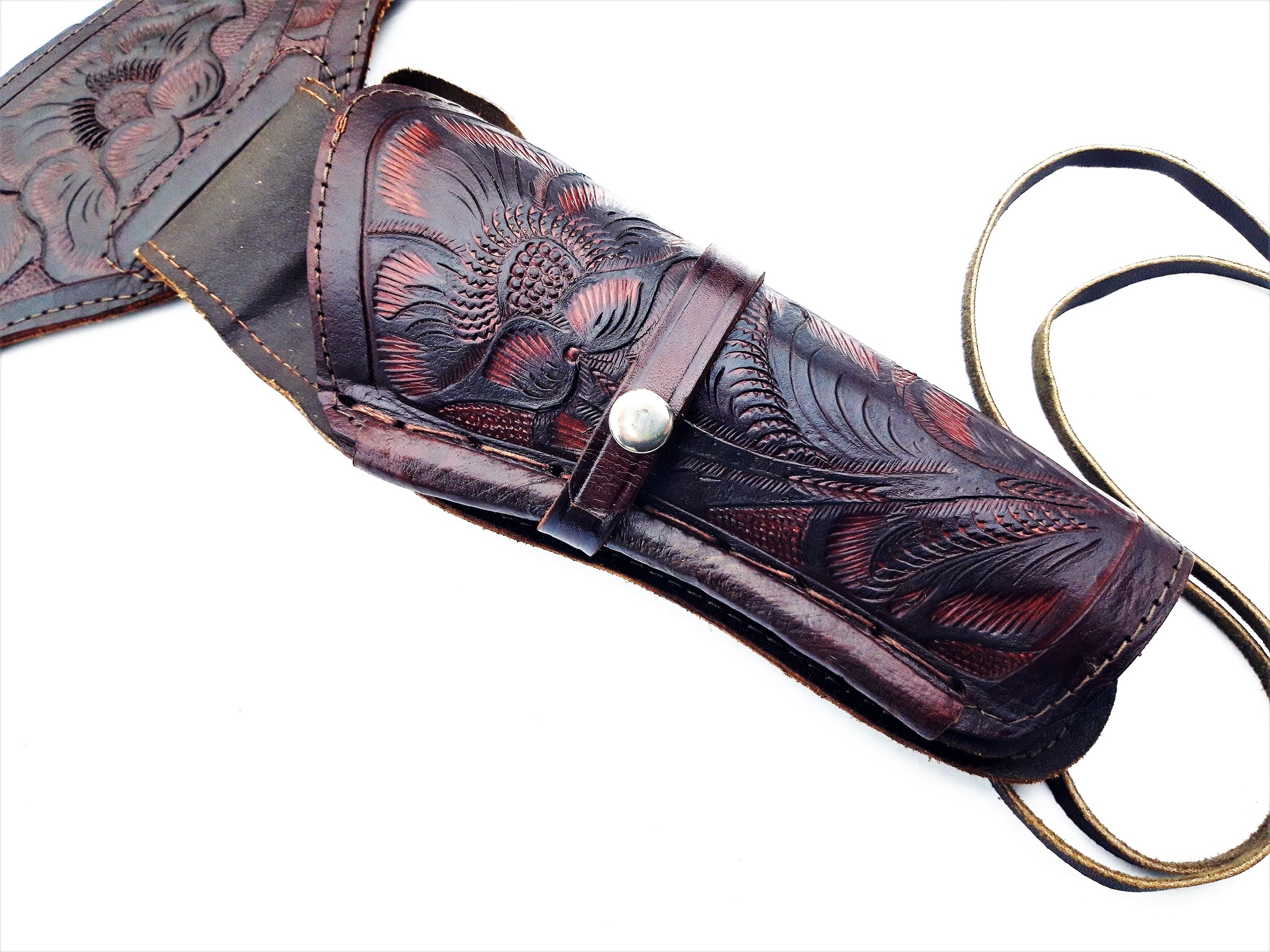 Vintage leather western holster - Wild West Originals